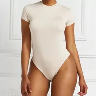Body - Różnokolorowe body klasyczne z krótkim rękawem - miniaturka - grafika 1