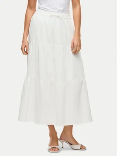 Vila Spódnica maxi Lania 14105428 Biały Regular Fit - Spódnice - miniaturka - grafika 1
