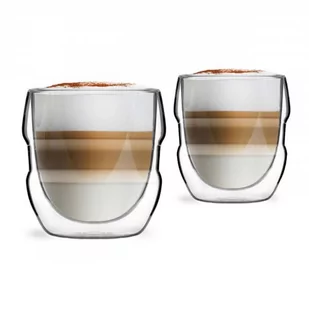 Vialli Design Komplet 2 szklanek z podwójną ścianką 250ml Sferico 7954 7954 - Szklanki - miniaturka - grafika 1