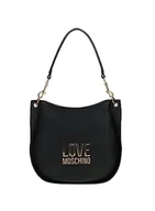 Torebki damskie - Love Moschino JC4021PP1HLI0000, Torba Na Ramię Kobieta, Czarny, Nero - miniaturka - grafika 1