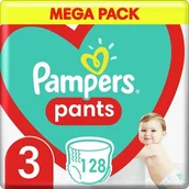 Pieluchy - Pampers Pants 3 6-11 kg pieluchomajtki x 128 szt - miniaturka - grafika 1