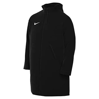 Kurtki męskie - Nike Męska kurtka M Nk Sf Acdpr Hd Rain Jkt, czarna/biała, DJ6301-010, L - grafika 1
