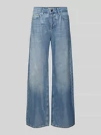 Spodnie damskie - Jeansy z 5 kieszeniami model ‘BELLFLOWER’ - miniaturka - grafika 1