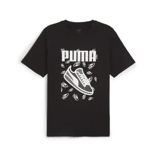 Męska koszulka GRAPHICS Sneaker PUMA Black - Koszulki sportowe męskie - miniaturka - grafika 1