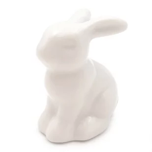 Zajączek Wielkanocny Króliczek Do Stroika Biały 5 Cm - Wielkanoc - miniaturka - grafika 1