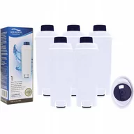 Akcesoria i części do ekspresów do kawy - 5x filtr do ekspresu Delonghi Dinamica Plus ECAM Eletta - wkład Aqualogis - miniaturka - grafika 1