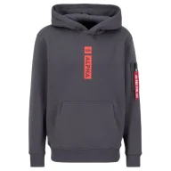 Odzież taktyczna i umundurowanie - Bluza z kapturem Alpha Industries Alpha PP 146338 684 - Vintage Grey  XXL - miniaturka - grafika 1