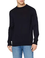 Swetry męskie - Armor Lux Męski sweter damski z ciągnięciem damgan Homme, Azul (300 statków 300 statek), M - miniaturka - grafika 1