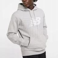 Bluzy męskie - Bluza New Balance Sport Core Brushed Hoodie M MT43904AG S - miniaturka - grafika 1