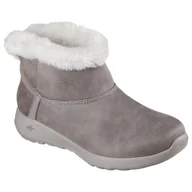 Botki damskie - Skechers Damskie botki Go Joy Cozy Dream, Brązowy, 39 EU - miniaturka - grafika 1
