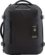 Plecaki - Plecak National Geographic OCEAN wykonany z przetworzonych butelek PET Czarny, jeden rozmiar - miniaturka - grafika 1