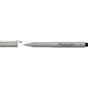 Faber Castell cienkopis 0.1 mm, Ecco Pigment Fibre-Tip Pen, czarny - Długopisy - miniaturka - grafika 1