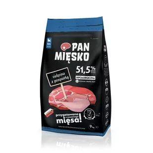 Pan Mięsko dla Szczeniąt Cielęcina z Przepiórką L 9kg - Sucha karma dla psów - miniaturka - grafika 2