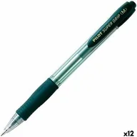 Długopisy - Długopis Pilot Supergrip Black 0,4 mm (12 sztuk) - miniaturka - grafika 1