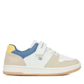 Buty dla chłopców - Sneakersy Tommy Hilfiger T1X9-34345-1269 S Biały - miniaturka - grafika 1