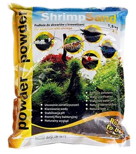 AQUA ART Shrimp Sand Powder - podłoże do krewetkarium 1,8kg (brązowe) - Podłoże do akwarium - miniaturka - grafika 1