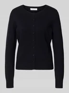 Swetry damskie - Kurtka z dzianiny z listwą guzikową model ‘Aliv’ - miniaturka - grafika 1