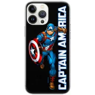 Etui i futerały do telefonów - ERT GROUP etui na telefon Apple Iphone 6 PLUS, case oryginalny i oficjalnie licencjonowany przez Marvel, wzór Kapitan Ameryka 030, optymalnie dopasowane, plecki z TPU - miniaturka - grafika 1