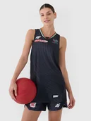 Koszulki i topy damskie - 4F Koszulka meczowa replika wyjazdowa z sezonu 2024/25 damska 4F x Zagłębie Sosnowiec - multikolor XXL - miniaturka - grafika 1