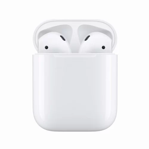 Apple AirPods (2-generacji) Słuchawki bezprzewodowe z etui ładującym  MV7N2ZM/A - Ceny i opinie na Skapiec.pl