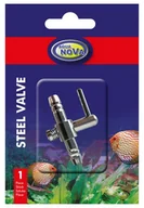 Filtry akwariowe i akcesoria - AQUA NOVA Zaworek metalowy NV-S2 (1 wyjście) - miniaturka - grafika 1