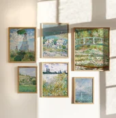 Obrazy i zdjęcia - Zestaw Plakatów Vintage Monet II A4 A3 - miniaturka - grafika 1