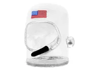 Dodatki do strojów karnawałowych - Hełm Astronauty - 1 szt. - miniaturka - grafika 1