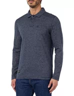Koszulki męskie - camel active męska koszulka polo, niebieski (Night Blue), L - miniaturka - grafika 1