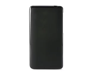 Ksix Etui FLEX dedykowane do LG F70 czarne przeźroczyste B4546FTP01 - Etui i futerały do telefonów - miniaturka - grafika 1