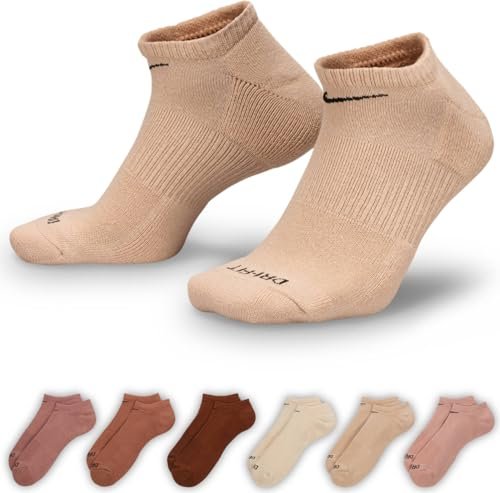 Nike Everyday Plus skarpety treningowe No-Show (6 par), SX6898