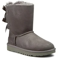 Śniegowce damskie - Ugg Buty W Bailey Bow II 1016225 Grey - miniaturka - grafika 1