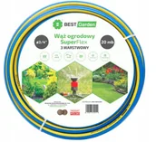 Węże ogrodowe i zraszacze - WĄŻ OGRODOWY 3/4” 20m SUPER FLEX BEST GARDEN - miniaturka - grafika 1