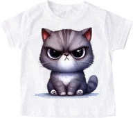 Koszulki dla dziewczynek - koszulka dla dziecka angryanimals9 - miniaturka - grafika 1