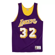 Koszykówka - Mitchell & Ness Koszulka męska dwustronna NBA Tank LA Lakers Magic Johnson - miniaturka - grafika 1