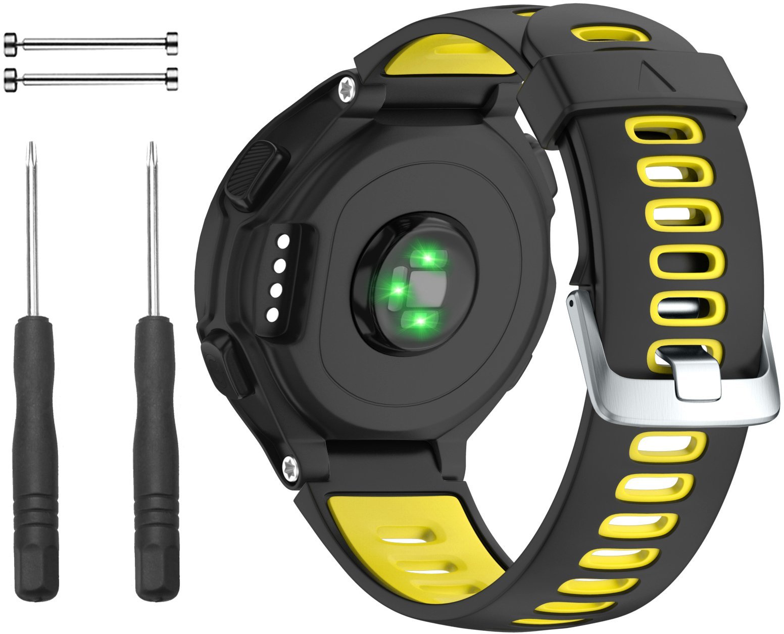 YIVO ZAMIENNY WYMIENNY PASEK OPASKA BRANSOLETA DO ZEGARKA SMARTWATCH GARMIN FORERUNNER 220 230 235 620 630 735 S20 S50 S60