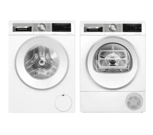 Bosch pralka Serie 6 WGG244ZEPL 9kg 1400obr/min + suszarka Serie 6 WQG245DEPL 61,3cm 9kg - Zestawy zintegrowane AGD - miniaturka - grafika 1