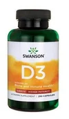 Witaminy i minerały - SWANSON Witamina D3 2000IU 250caps - miniaturka - grafika 1