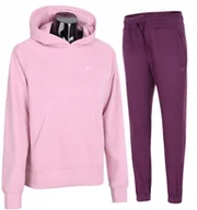 Spodnie sportowe damskie - 4F DAMSKI DRES BAWEĹNA KOMPLET BLUZA SPODNIE / rozm S - miniaturka - grafika 1