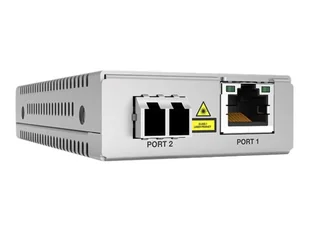 Allied Telesis AT-MMC2000LX/LC-TAA-60 konwerter sieciowy 1000 Mbit/s 1310 nm Pojedynczy Szary - Pozostałe akcesoria sieciowe - miniaturka - grafika 1