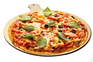 Pozostałe akcesoria kuchenne - Chłopcy z Rancza Łopata do pizzy SZUFLA taca DREWNIANA EKO GRAWER 188587 - miniaturka - grafika 1