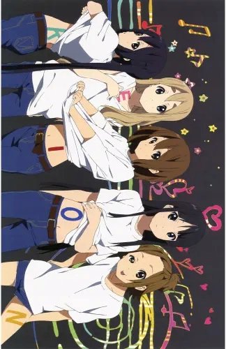Plakat Anime Manga K-on! KON_292 A2 (custom)