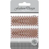 Ozdoby do włosów - Top Choice, Fashion Design, Spinki typu "Pyk" perła rose gold (23835), 2 szt. - miniaturka - grafika 1