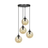 Lampy sufitowe - Emibig COSMO 4 BL PREMIUM MIODOWY 713/4PREM lampa wisząca 4x40W/E14 IP20 713/4PREM - miniaturka - grafika 1