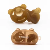 Smoczki uspokajające - Smoczki silikonowe Happling 0–18M 2szt ortodontyczny/symetryczny BPA free - miniaturka - grafika 1