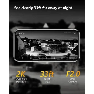 IMOU Cell Go 3MP Security Wireless Camera, 5000mAh Battery, Night Vision, Human Detection, 2-Way Audio, Voice Changer - Systemy inteligentnych domów - miniaturka - grafika 4