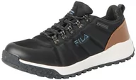 Buty trekkingowe męskie - FILA Męskie buty trekkingowe Hikebooster Low, Black Glazed Ginger, 42 EU - miniaturka - grafika 1