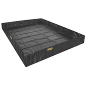 Pojemniki przemysłowe - Wanna Wychwytowa Składana Quickberm Ze Wspornikami Typu L, Wys. 30 Cm 183 X 183 X 30 Cm, 1013 L - miniaturka - grafika 1