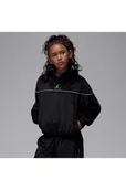 Bluzy dla dziewczynek - Welurowa bluza zkapturem dla dużych dzieci Jordan Mountainside - Czerń - Nike - miniaturka - grafika 1
