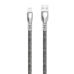 Dudao kabel USB - Lightning 5 A 1 m szary (L3PROL gray) - Kable USB - miniaturka - grafika 1