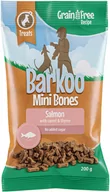 Przysmaki dla psów - Korzystny pakiet Barkoo Mini Bones półwilgotne, 4 x / 8 x 200 g - bez zbóż - Z łososiem, marchwią i tymiankiem, 4 x 200 g - miniaturka - grafika 1
